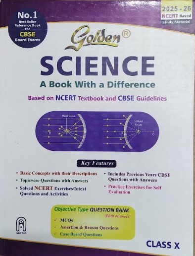 Golden Science Class 10 : CBSE 2025-26